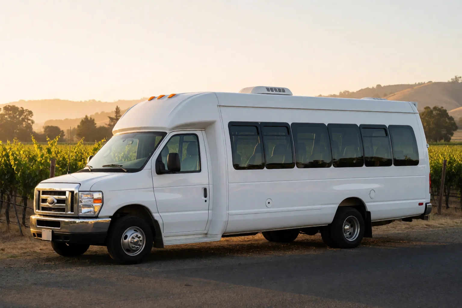 minibus rental in Monterey