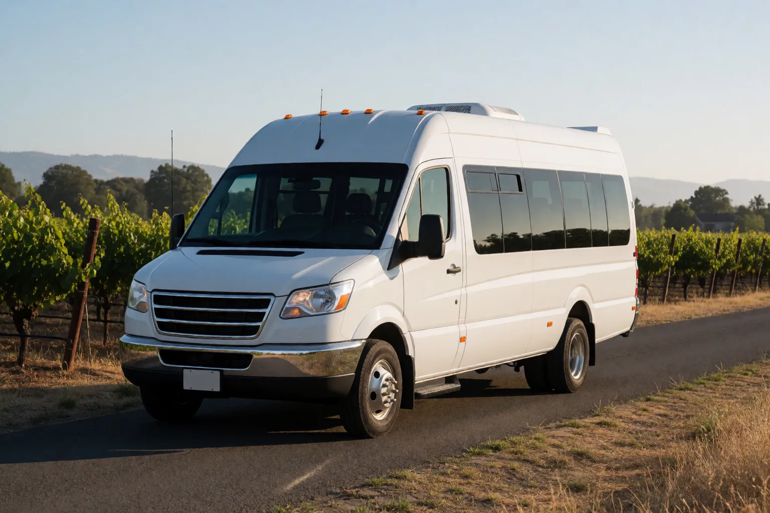 minibus rental in Napa and Sonoma