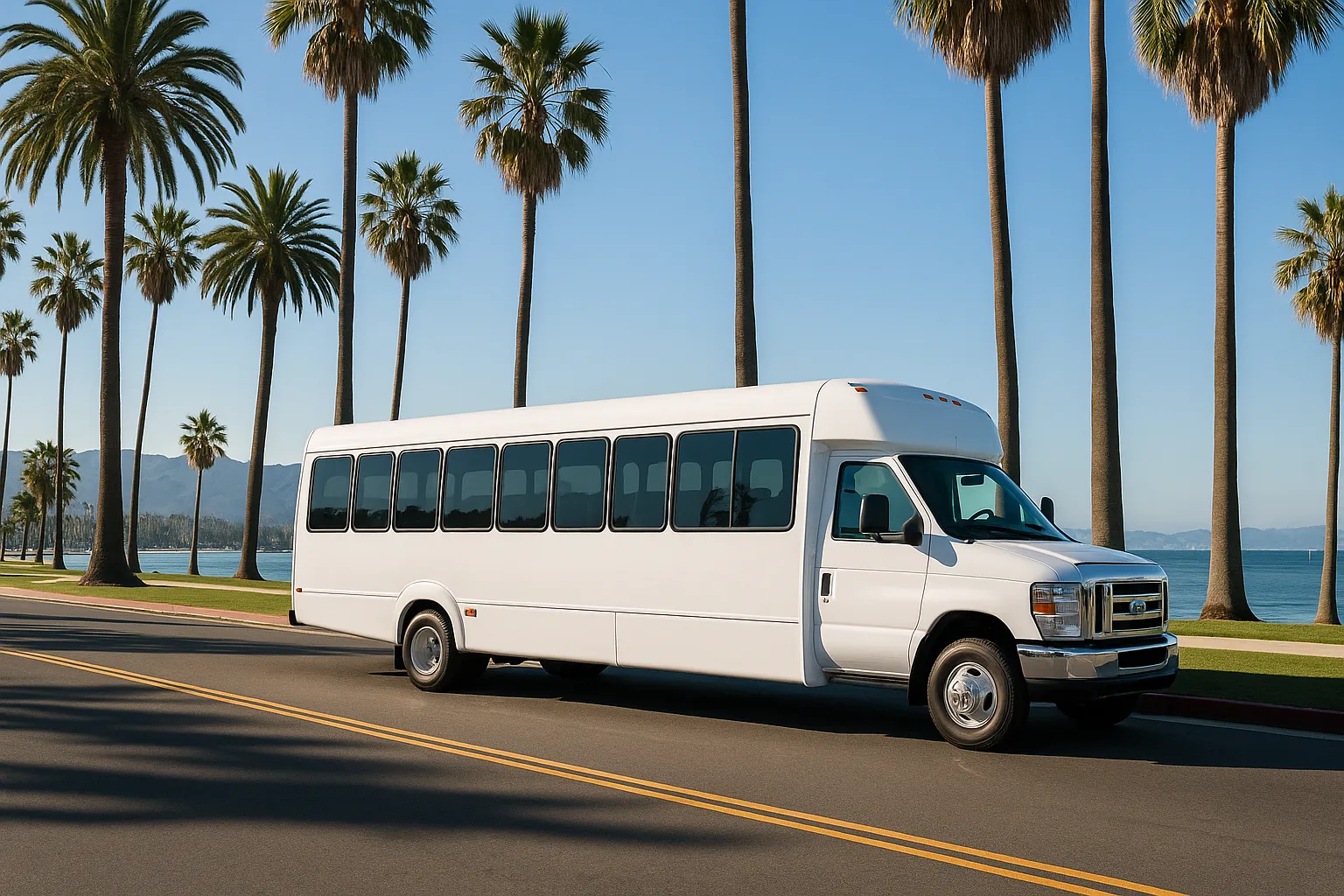 minibus rental in Santa Barbara