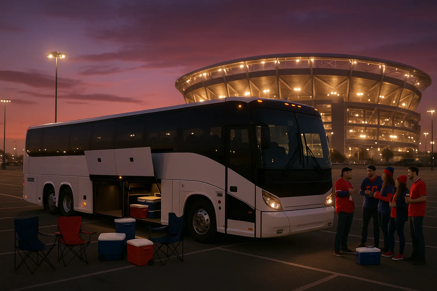 Sports & Concert Buses in Bay Area