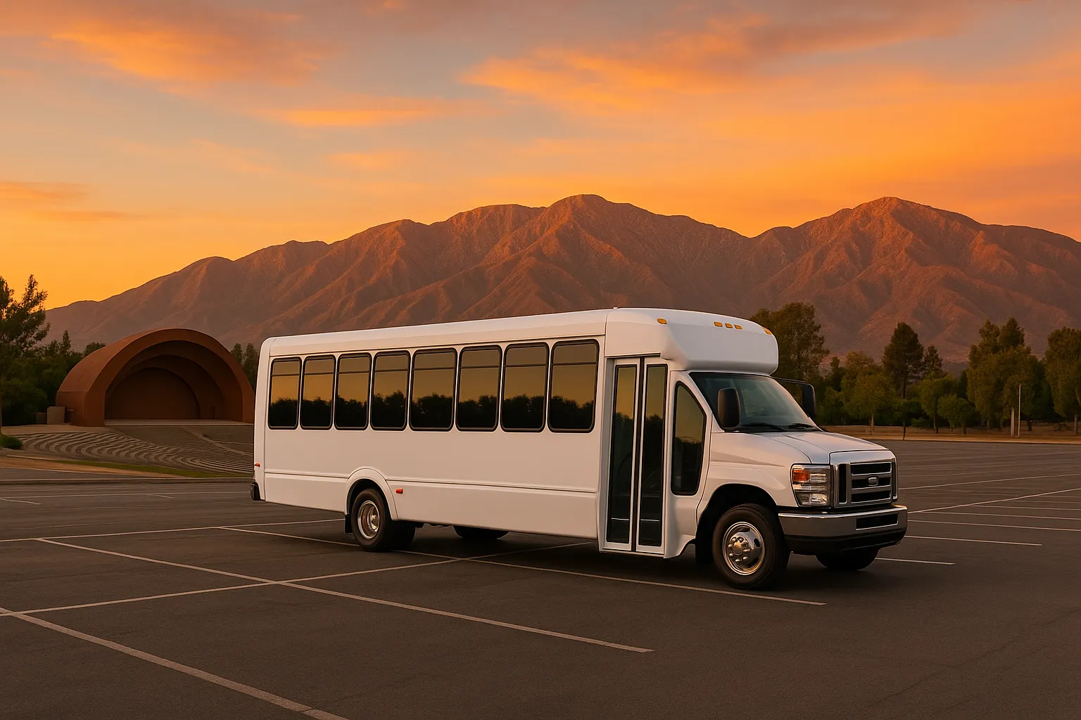 game day charter bus in the Inland Empire