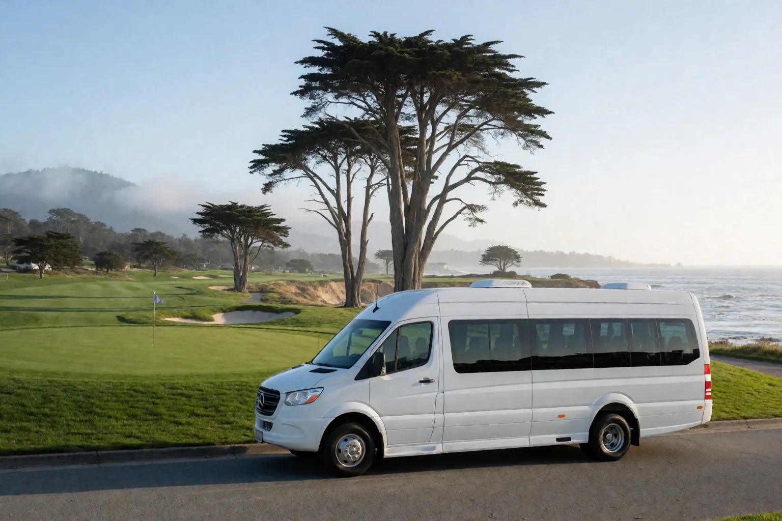 game day charter bus in Monterey