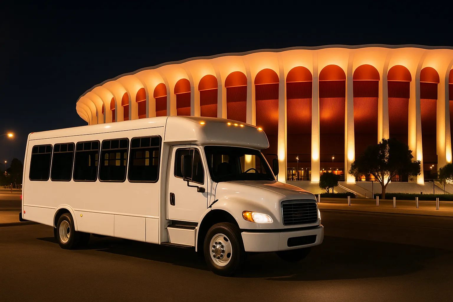 game day charter bus in Orange County