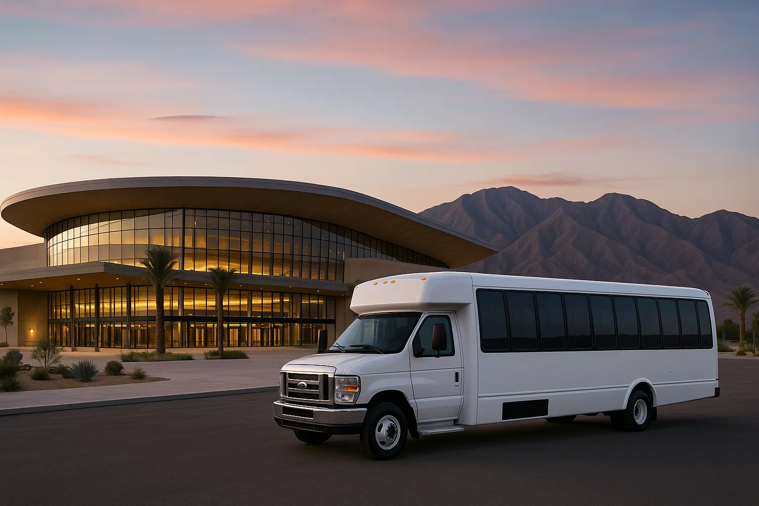 game day charter bus in Palm Springs