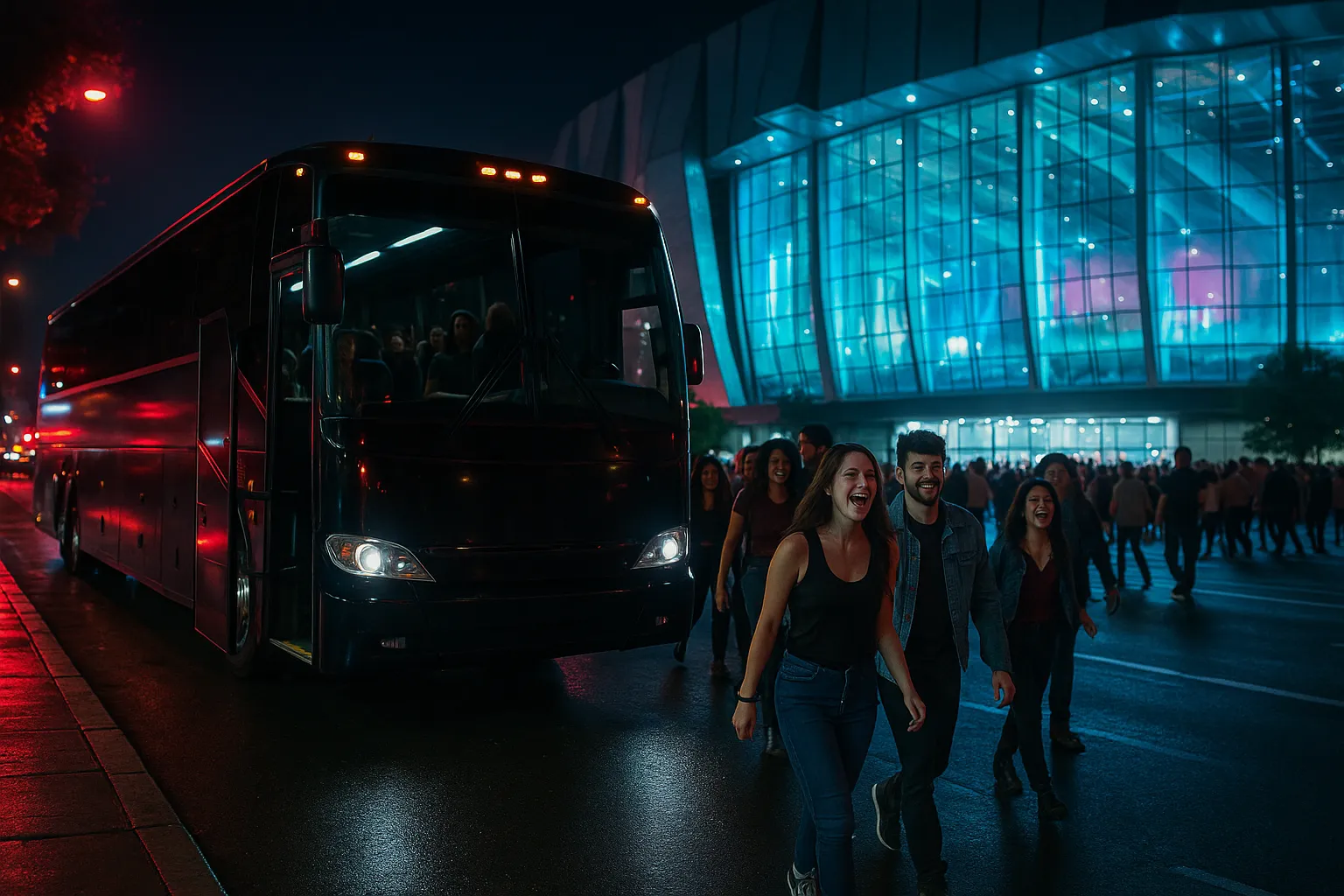 Sports & Concert Buses in Sacramento / Central Valley