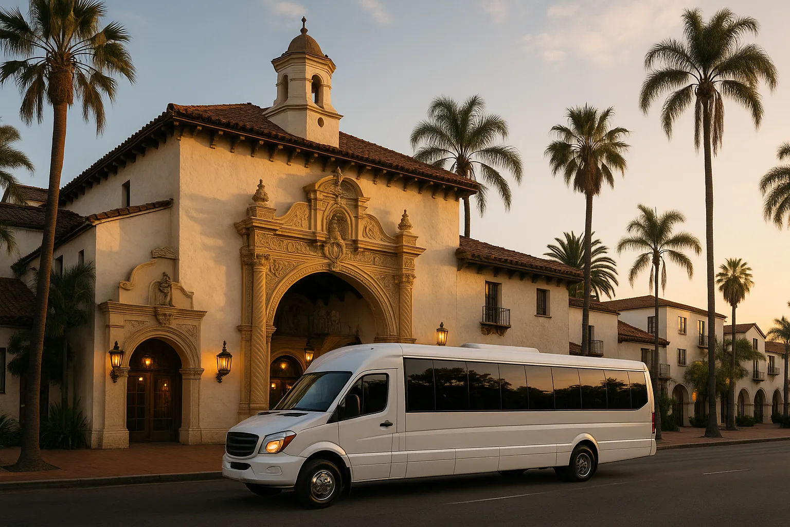 game day charter bus in Santa Barbara