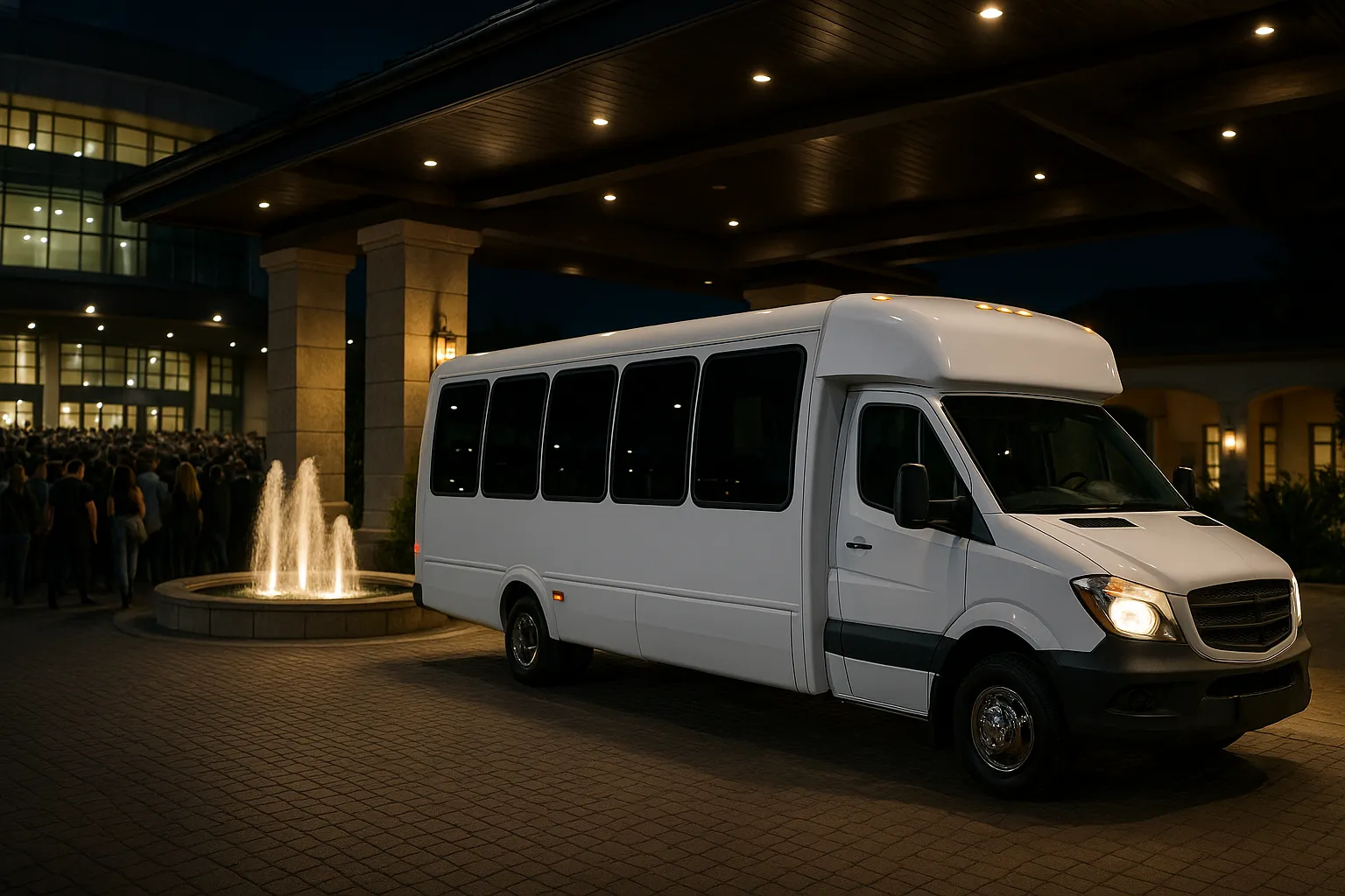sports concerts charter bus in Las Vegas