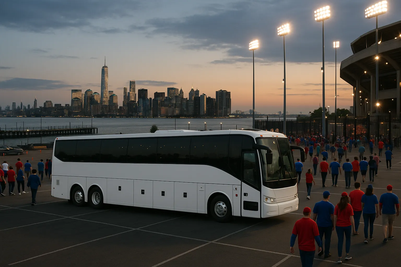Sports & Concert Buses in New York Metro