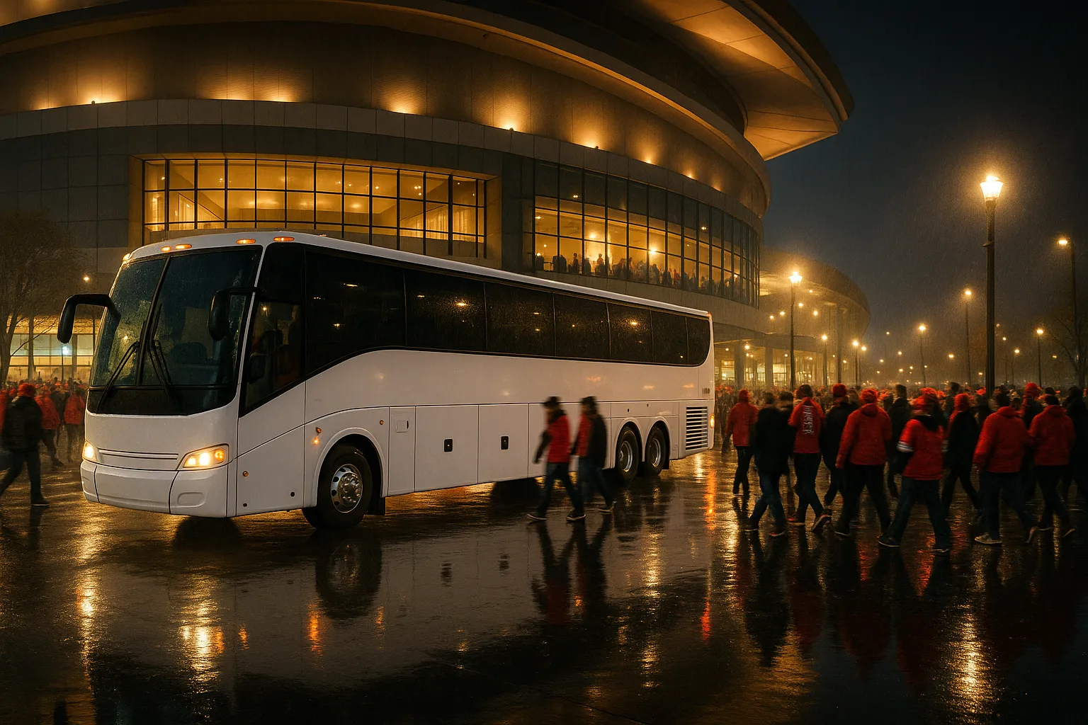 Sports & Concert Buses in Portland Metro