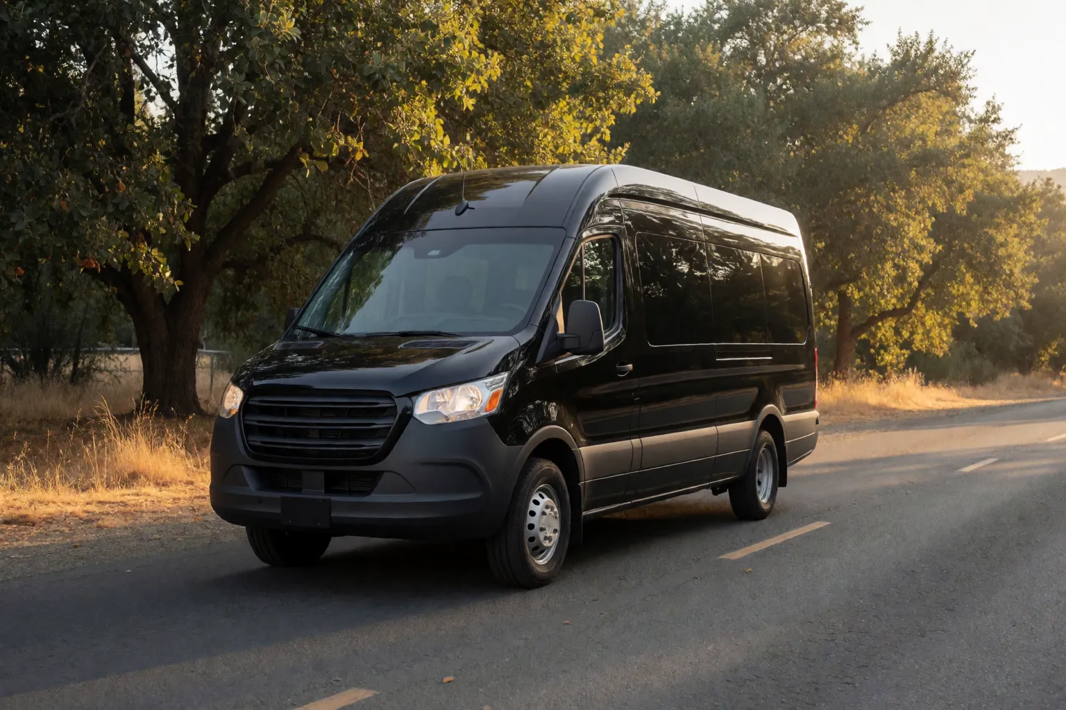 sprinter van rental in Napa and Sonoma
