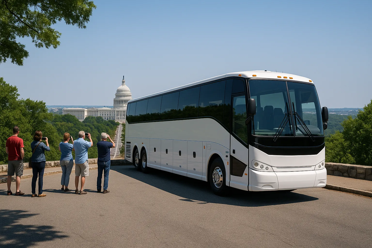 Tour & Excursion Buses in Washington DC Metro