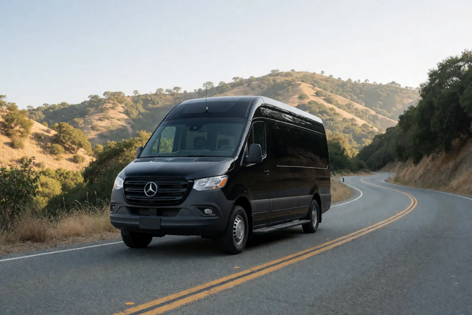 wedding shuttle bus in Monterey