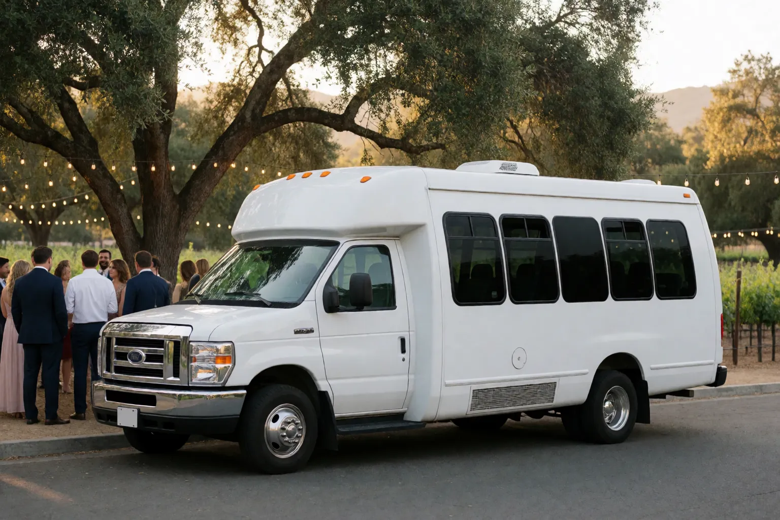 Wedding Charter Buses in Napa & Sonoma