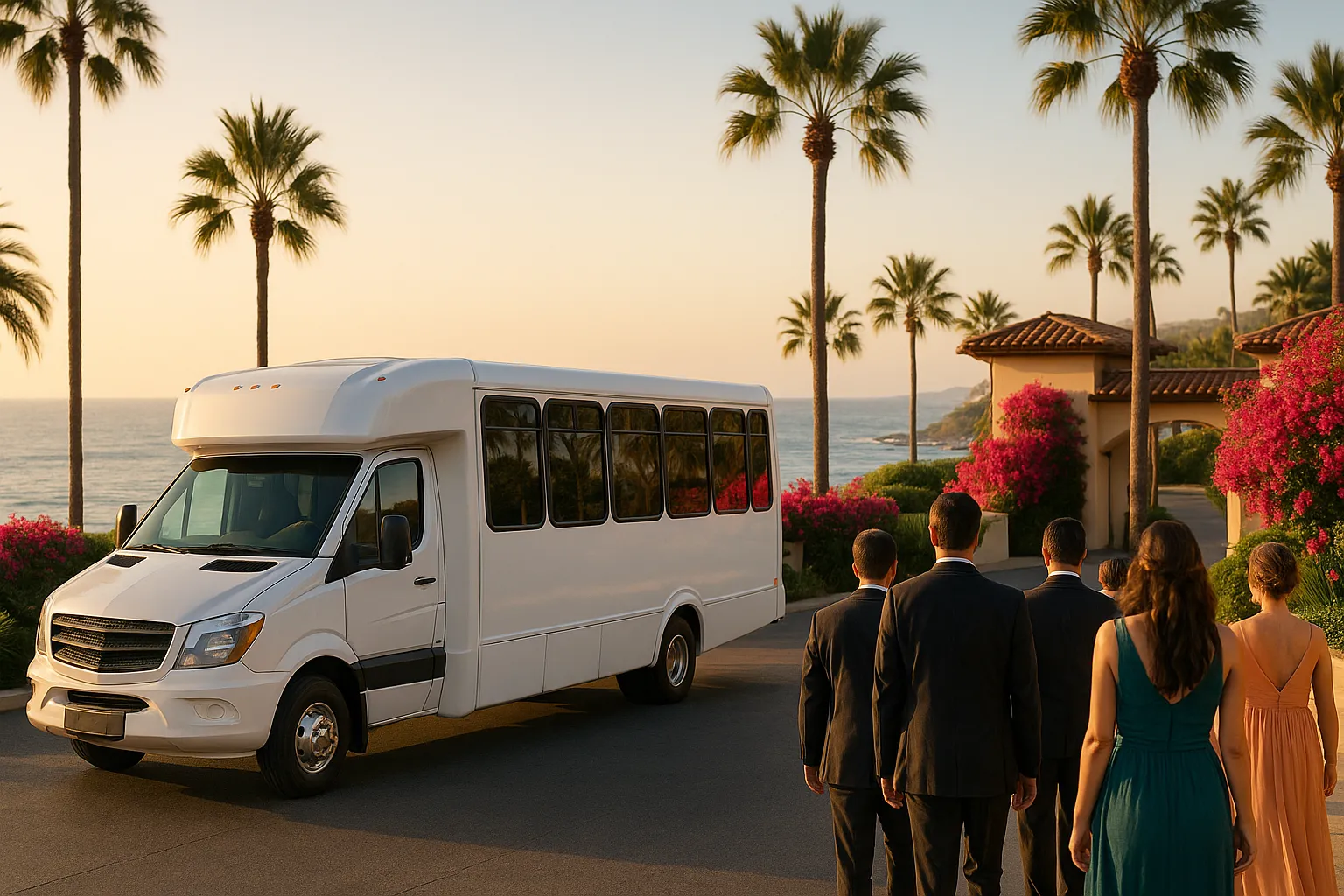 Wedding Charter Buses in Orange County