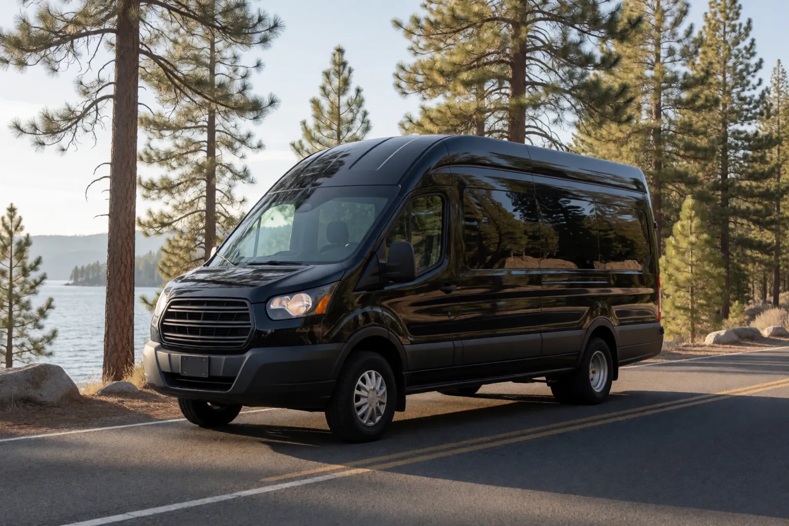 wedding shuttle bus in Reno and Lake Tahoe