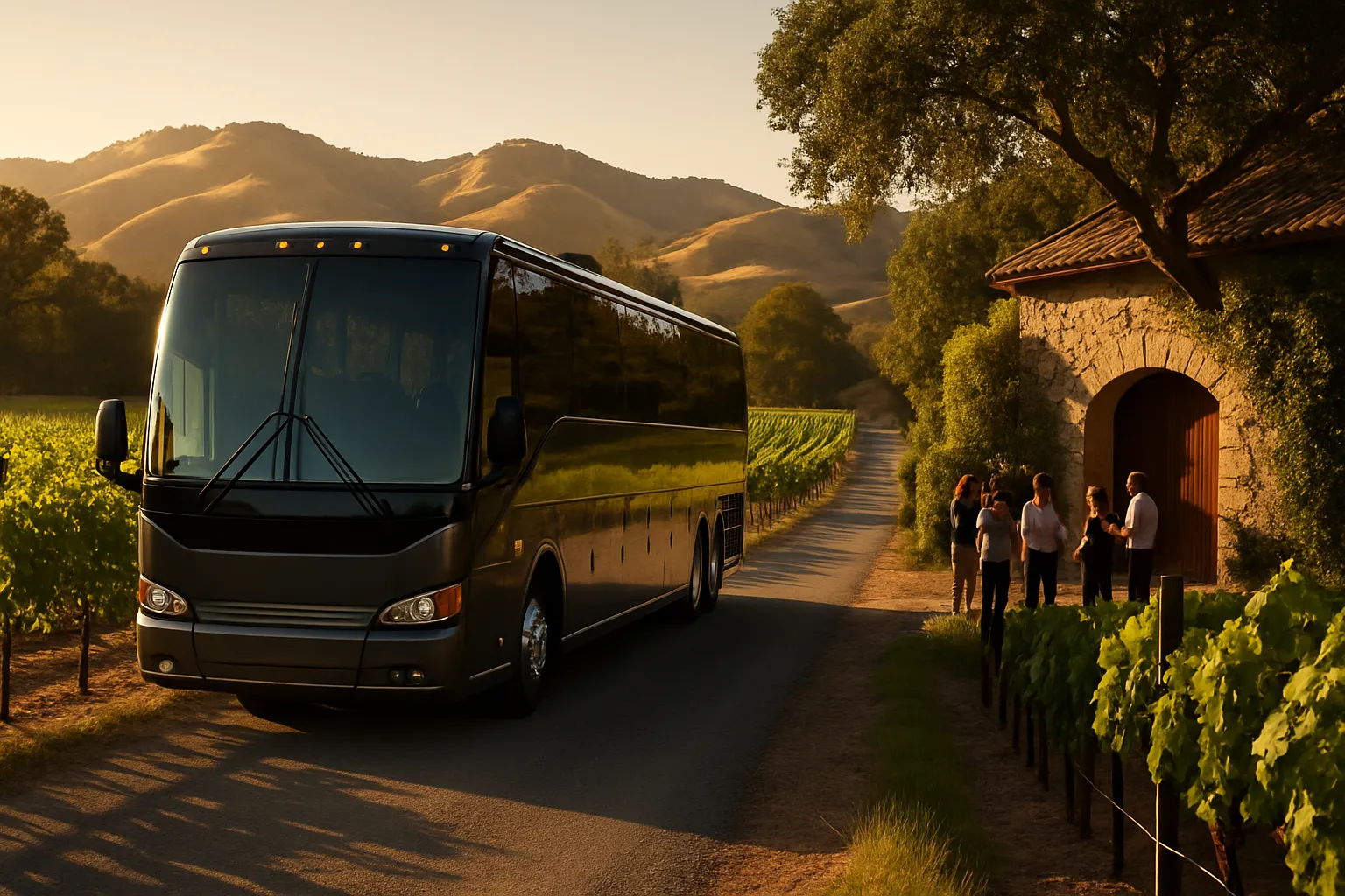 Wine Tour Buses in Bay Area