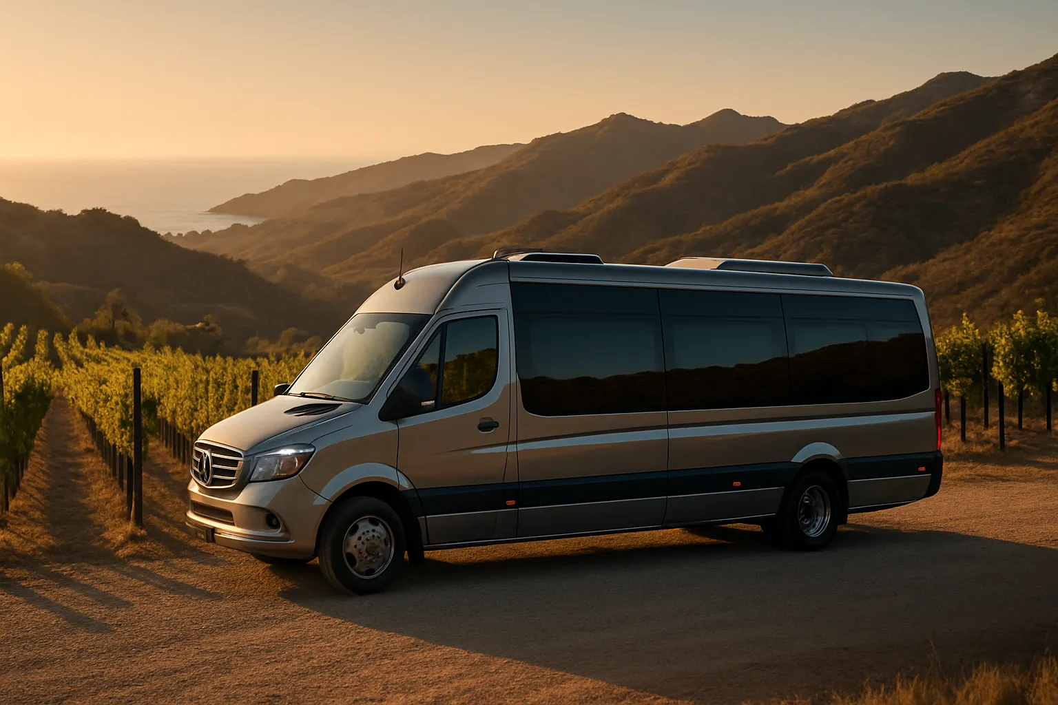 Wine Tour Buses in Greater Los Angeles