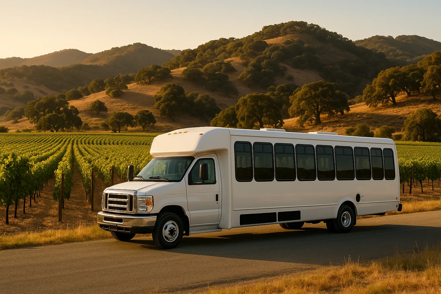 Wine Tour Buses in Santa Barbara & Ventura