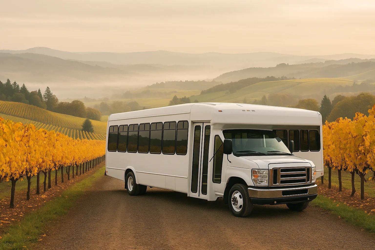 Wine Tour Buses in Portland Metro