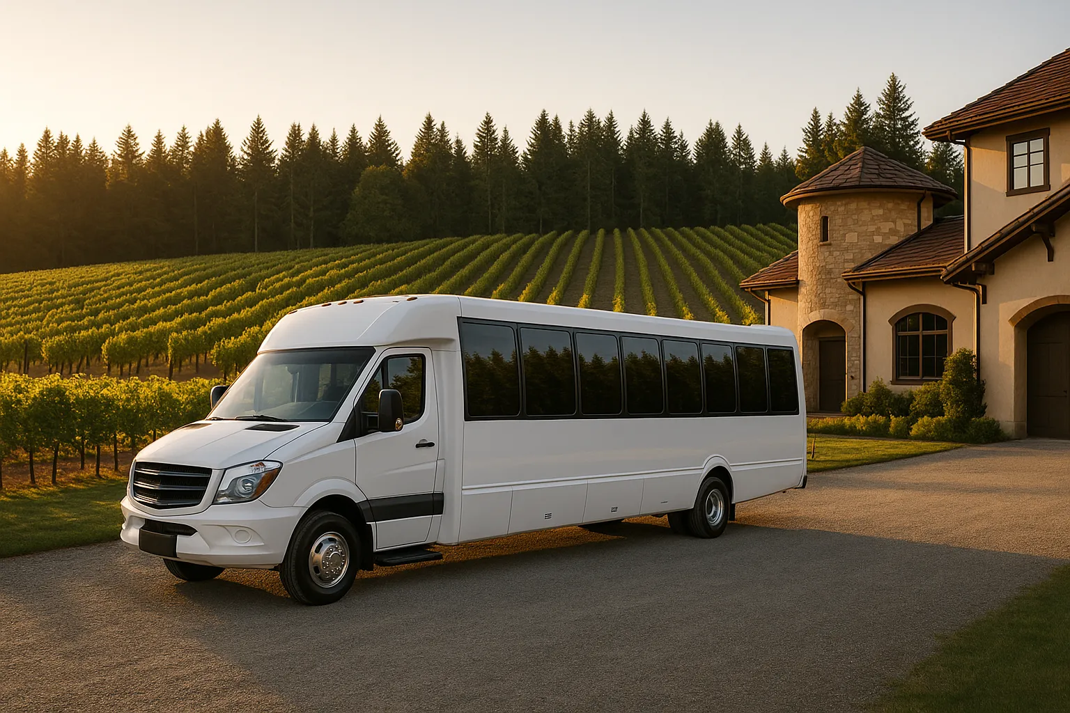 Wine Tour Buses in Seattle Metro